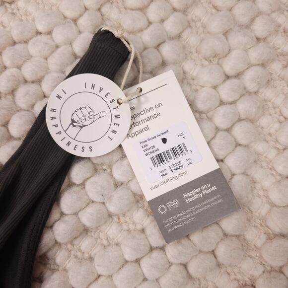 NWT Vuori Pose Scoop Jumpsuit Kale Green Sz Small - Picture 7 of 10